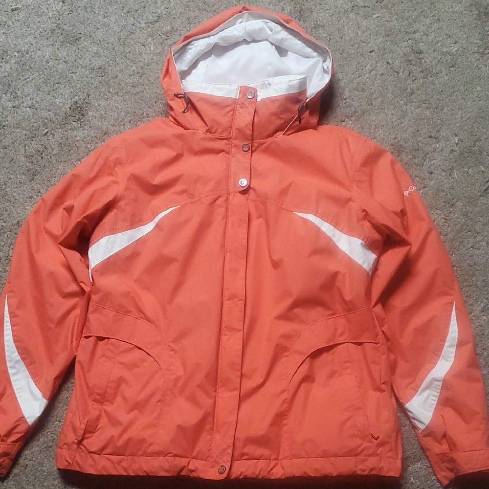 Columbia Bright Coral Winter Jacket
